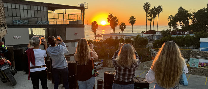 baja weekender sunset